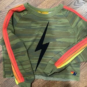 Aviator Nation Cropped Sweatshirt